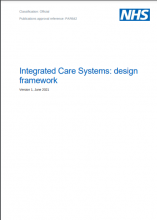 Integrated Care Systems: Design framework